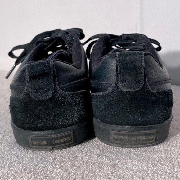 Sketchers Black Romelo Lace Up Sneakers 9 - Picture 4 of 10